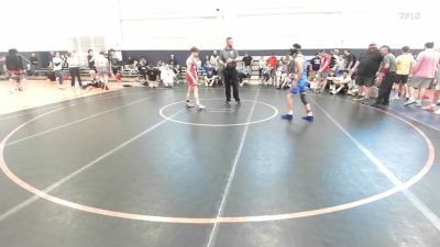 120 lbs 5th Place - Angel Olalde, Mount Airy - HS vs Lucas Mazzarella, Freakztyle Wrestling Crew - HS