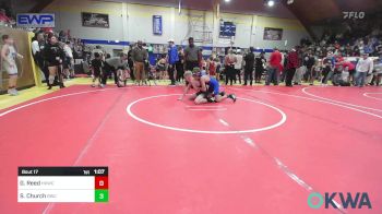 92 lbs Rr Rnd 1 - Gabe Reed, Henryetta Knights Wrestling Club vs Stryker Church, Berryhill Wrestling Club