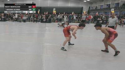 144 lbs Cons. Quarters - Ricky Montalvan, Maximum Performance vs Brodee Scobee, MWC