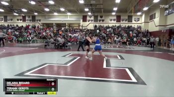 130 lbs Round 1 - Delaina Bedard, Waterloo West vs Terann Gerdts, Clear Creek-Amana