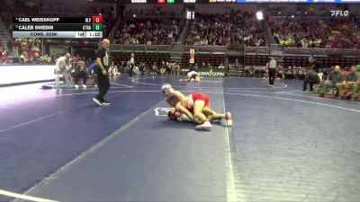 1A-157 lbs Cons. Semi - Cael Weisskopf, HLV-TC vs Caleb Swedin, GTRA