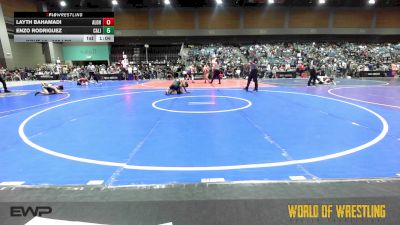 108 lbs Round Of 64 - Layth Bahamadi, Aloha vs Enzo Rodriguez, California Grapplers