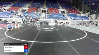 120 lbs Cons 8 #1 - Gus Cardinal, Arizona vs Geronimo Rivera, Utah