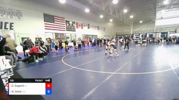 105 lbs Semifinal - Natalia Good, Aviator Wrestling Club vs Caydence Aagard, 208 Badgers