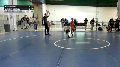 80 lbs Consolation - Isaac Hierro, AZ vs Anthony Messina, NJ