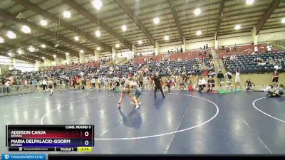 150 lbs Cons. Round 3 - Addison Canja, Nevada vs Maria Delpalacio-Goormastic, Nevada