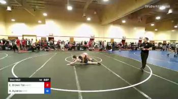 79 kg Quarters - Elise Brown Ton, Nebraska Wrestling Training Center vs Aaron Ayzerov, New York City RTC