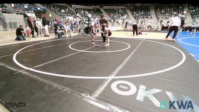 46 lbs Consolation - Ellynnore Broman, Terminator Wrestling Academy vs Hunter Prose, Jay Wrestling Club