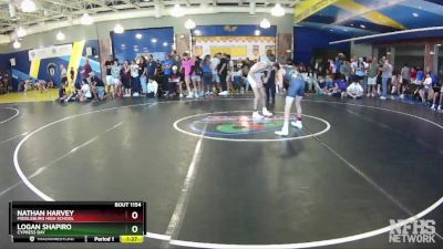 106 lbs Champ. Round 2 - Logan Shapiro, Cypress Bay vs Nathan Harvey, Middleburg High School