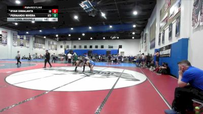 106 Boys Cons. Round 4 - Fernando Rivera, Holtville vs Ryan Dimalanta, Rancho Bernardo