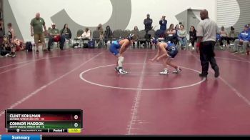 75 lbs Round 3 (8 Team) - Connor Maddox, Death Squad Wrest (IN) vs Clint Kohlman, Dundee Wrestling (MI)