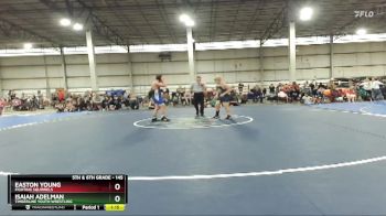 145 lbs Round 1 - Easton Young, Fighting Squirrels vs Isaiah Adelman, Timberline Youth Wrestling