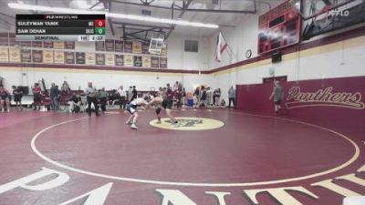 157 lbs Semifinal - Sam Dehan, Santa Rosa Junior College vs Suleyman Yanik, Mission College