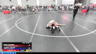 157 lbs Cons. Round 4 - Ryan Schmidt, Kaukauna Wrestling Club vs Murphy Beyer, Freedom Wrestling