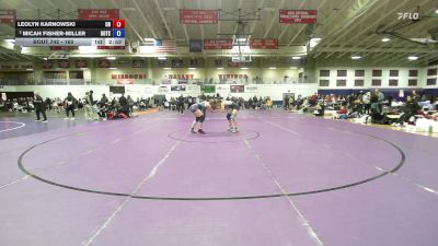 160 lbs Champ. Round 3 - Leolyn Karnowski, Unattached vs Micah Fisher-Miller, University Of The Cumberlands