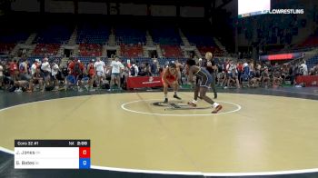 170 lbs Cons 32 #1 - Jackson Jones, Oklahoma vs Shane Bates, Indiana