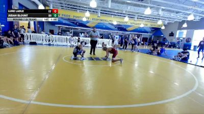 126 lbs Round 7 (8 Team) - Judah Blount, Inner Champ WC vs Luke Ladle, Team First Strike WC