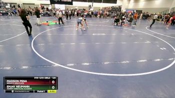 120 lbs Cons. Semi - Emjay Neumann, Askren Wrestling Academy vs Madison Pena, ReZults Wrestling