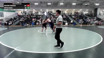 215 lbs Cons. Round 2 - Dexter Francis, Conway High School vs Bryce Notz, Open Mats