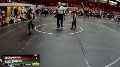 52 lbs Round 3 - Jayden Writesel, Pursuit WC vs Kham Poindexter, Shamrock