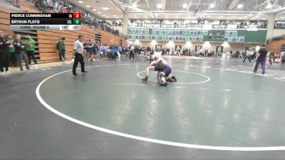 144 lbs Cons. Round 4 - Bryson Floyd, San Clemente vs Pierce Cunningham, Saint Augustine