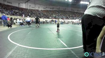 49 lbs Round Of 32 - Keegan McQuistion, Wyandotte Youth Wrestling vs Maxwell Roy, Standfast