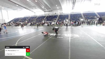54 lbs Consi Of 4 - William Monastero, Parker Invictus WC vs James Garcia, Coolidge
