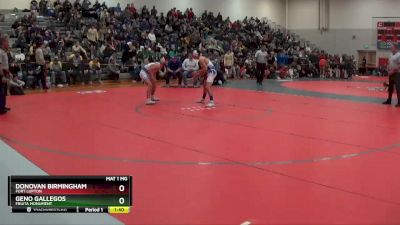 113 lbs Semifinal - Geno Gallegos, Fruita Monument vs Donovan Birmingham, Fort Lupton