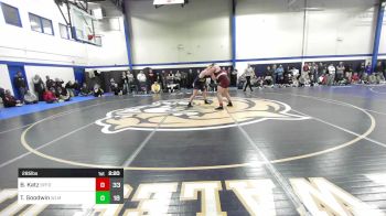 285 lbs Round Of 16 - Benjamin Katz, Springfield vs Tommy Goodwin, Williams