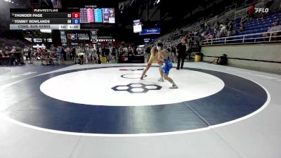150 lbs Cons. Sub-semis - Thunder Page, KS vs Tommy Rowlands, OH