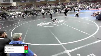 55 lbs Consolation - Julio Perez, Slvwc vs Kane Miller, Pueblo West Storm