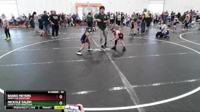 55 lbs Semifinal - Banks Meyers, Ninety Six Wrestling vs Nickole Salem, Legacy Elite Wrestling