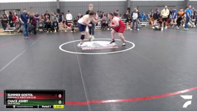 285 lbs Round 2 - Chace Ashby, Unattached vs Summer Gostol, Marysville Wrestling Club