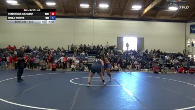 240 lbs Round 2 - Neila Fritts, Menlo Oak Squad vs Fernanda Canedo, Westcliff