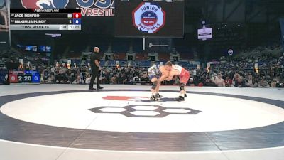 190 lbs Cons. Rd Of 16 - Jace Renfro, Missouri vs Maximus Purdy, Illinois