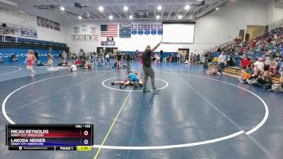 110 lbs Round 3 - Micah Reynolds, Windy City Wrestlers vs Lakoda Neiger, Windy City Wrestlers