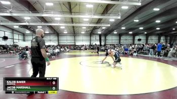 157 lbs Cons. Round 2 - Jacob Marshall, Panguitch vs Kalob Baker, Riverton