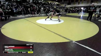 106 lbs Semifinal - Shane Ito, La Costa Canyon vs Mas Hatano, Folsom