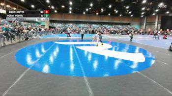 94-98 lbs Round 2 - Dixie Huotte, Winnemucca vs Noemi Young, USA Gold