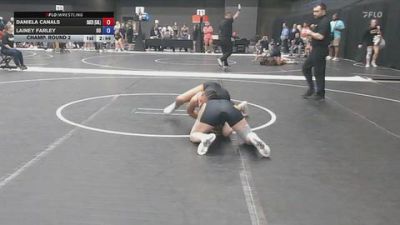 131 lbs Champ. Round 2 - Daniela Canals, Baker University vs Lainey Farley, Ottawa University