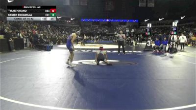 106 lbs Consi Of 16 #2 - Mas Hatano, Folsom (SJ) vs Xavier Escamilla, Exeter Union (CS)