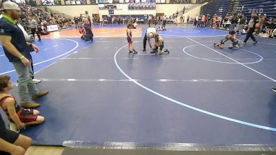 61 lbs Round Of 16 - Oren Travis, Spartan Wrestling Fort Smith vs Alex White, Springdale Youth Wrestling Club