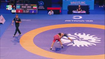 65 kg Repechage #2 - Ossimzhan Dastanbek, Kazakhstan vs Rahman Mousa Amouzadkhalili, Iran