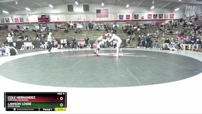 174 lbs Cons. Semi - Cole Hernandez, Western Colorado vs Lawson Losee, Upper Iowa