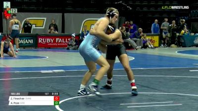 165 lbs Round of 32 - Zach Finesilver, Duke vs Anderson Pope, North Carolina