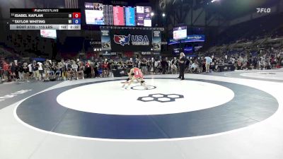 115 lbs Champ. Rd Of 16 - Isabel Kaplan, IN vs Taylor Whiting, WI