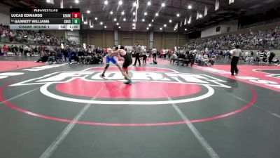 190 lbs Champ. Round 1 - Lucas Edwards, Ozark vs Garrett Williams, Choctaw