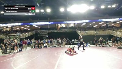 126 lbs Champ. Round 1 - Jalal Naghib, St. John Neumann vs Case Mangini, New Smyrna Beach Sr H S