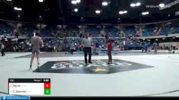 106 lbs Cons. Round 1 - Cj Bierman, Naperville Central vs Isaac Harris, Bolingbrook