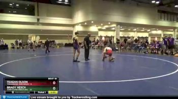 138 lbs Semis & Wb (16 Team) - Teagan Olson, Tallahassee War Noles vs Brady Hesch, John Glenn Wrestling